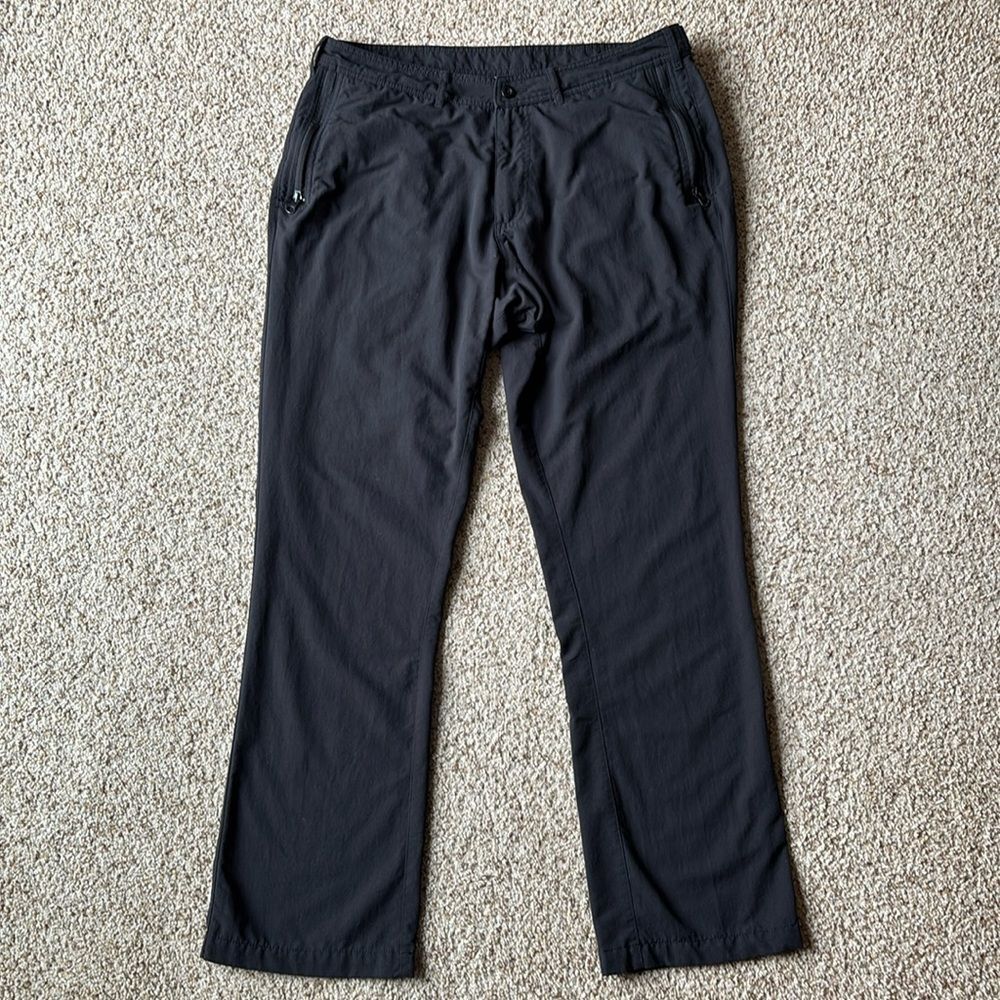 Clothing Arts Men’s P^Cubed Pick-Pocket Proof Travel Adventure Pants Black 34